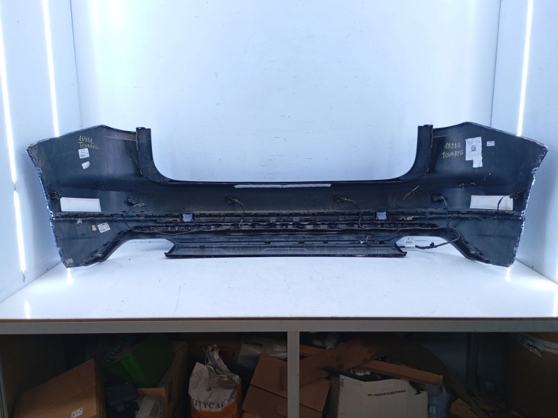 Recambio de paragolpes trasero para volkswagen touareg r-line 4 motion referencia OEM IAM   