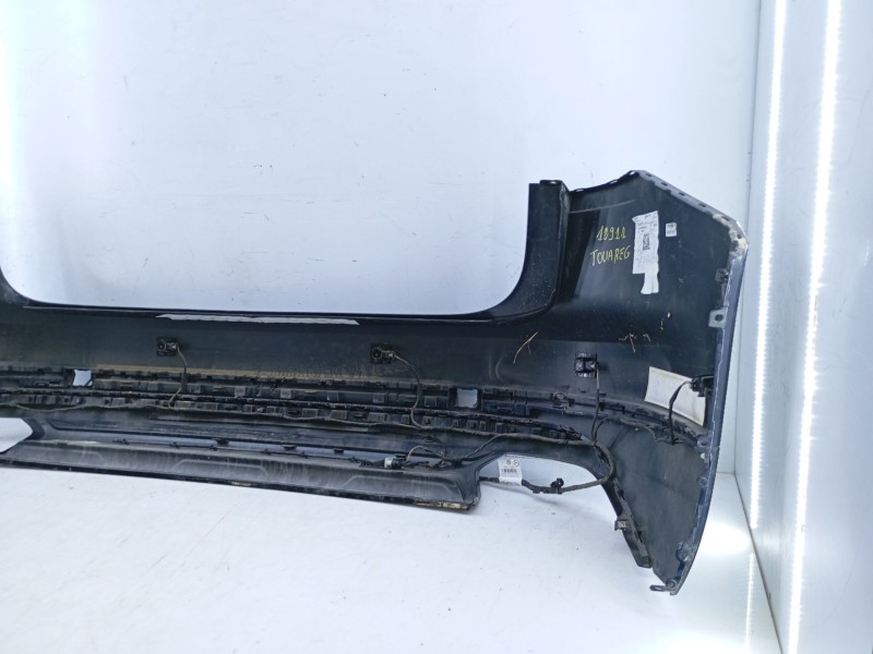 Recambio de paragolpes trasero para volkswagen touareg r-line 4 motion referencia OEM IAM   