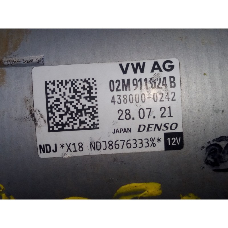 Recambio de motor arranque para audi q2 q2 30 tdi referencia OEM IAM 02M911024B  