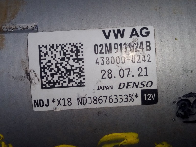 Recambio de motor arranque para audi q2 q2 30 tdi referencia OEM IAM 02M911024B  