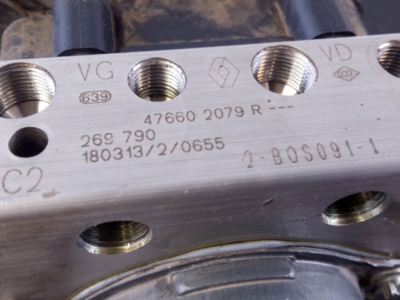 Recambio de abs para renault kangoo expression referencia OEM IAM 476602079R 269790 