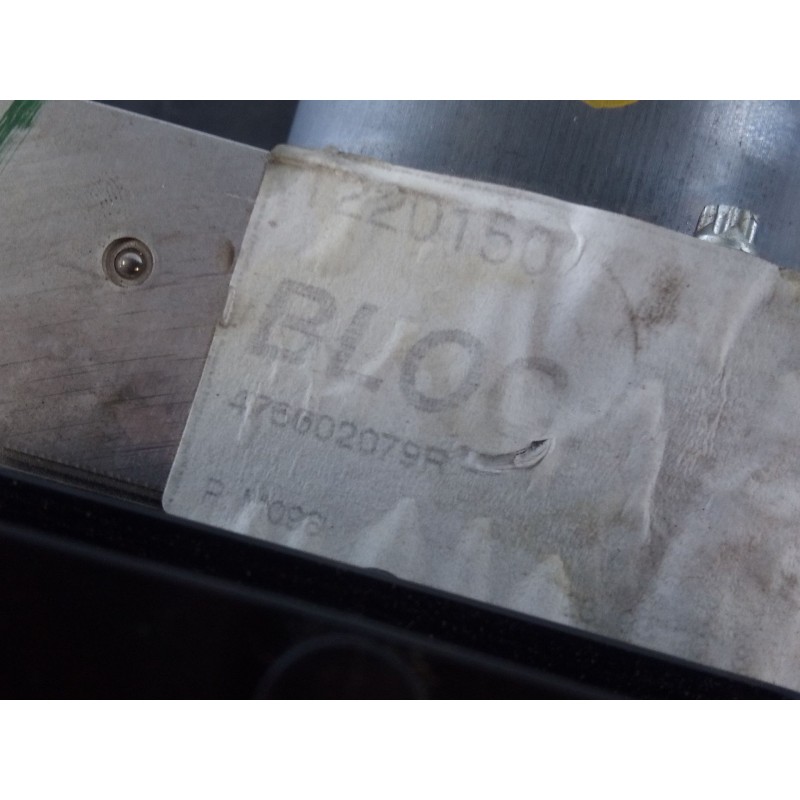 Recambio de abs para renault kangoo expression referencia OEM IAM 476602079R 269790 