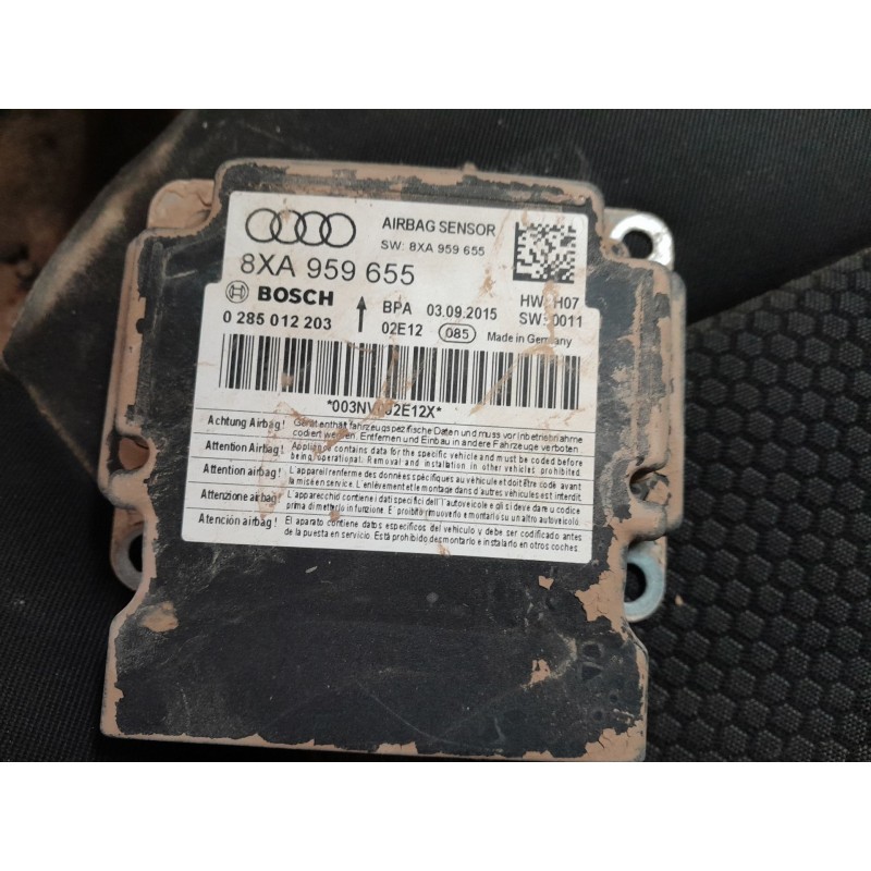 Recambio de centralita airbag para audi a1 sportback (8xa, 8xf) 1.0 tfsi referencia OEM IAM 8XA959655  