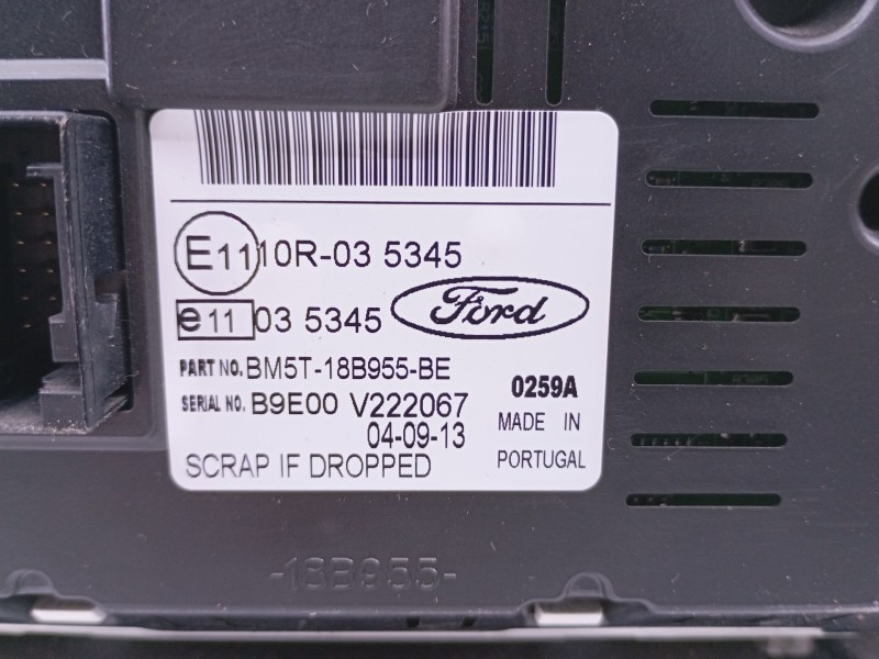 Recambio de sistema audio / radio cd para ford focus lim. (cb8) 1.0 ecoboost cat referencia OEM IAM   