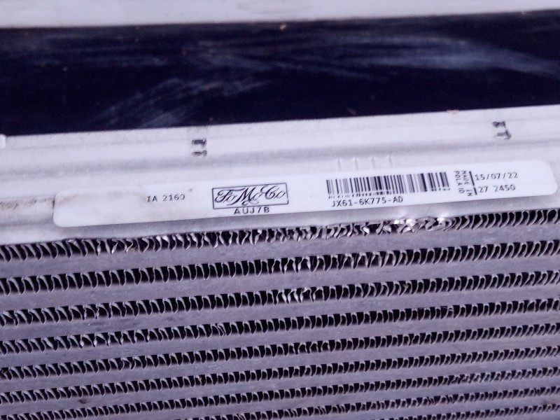 Recambio de intercooler para ford focus st-line referencia OEM IAM JX616K775AD  