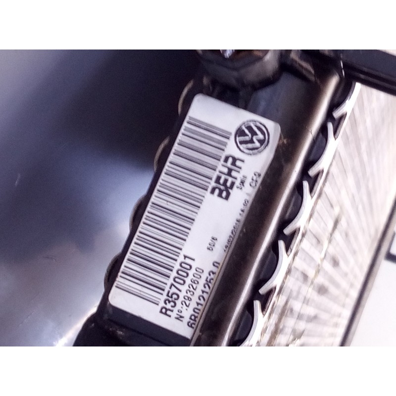 Recambio de radiador agua para skoda fabia active referencia OEM IAM 6R01212530 2932600 