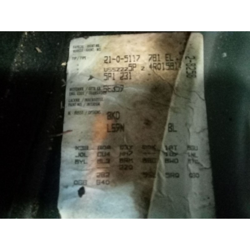 seat altea (5p1) del año 2005