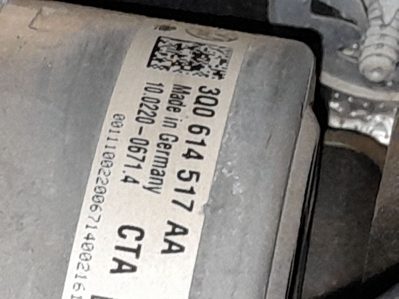 Recambio de abs para volkswagen golf vii (5g1, bq1, be1, be2) 1.2 tsi referencia OEM IAM 3Q0614517AA  