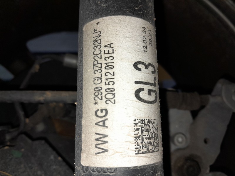 Recambio de amortiguador trasero derecho para volkswagen taigo (cs1) 1.0 tsi referencia OEM IAM 2Q0512013EA  