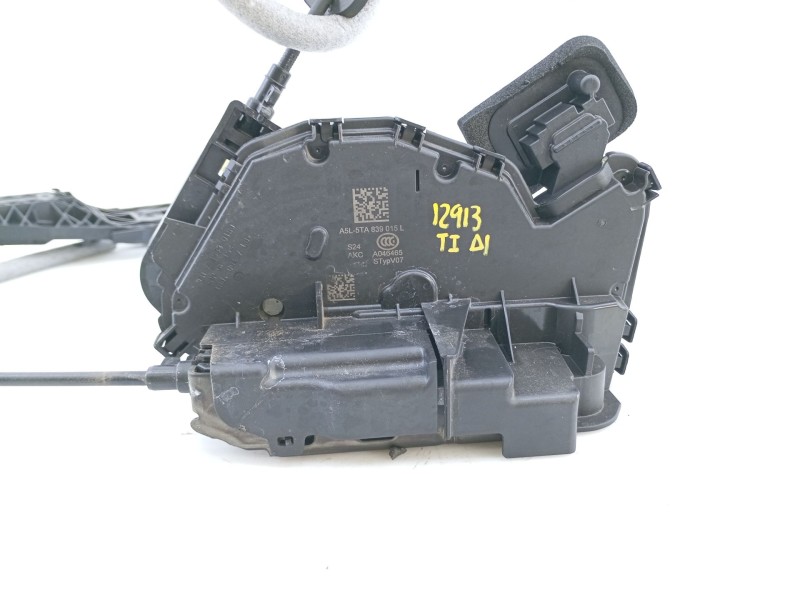 Recambio de cerradura puerta trasera izquierda para audi a1 sportback (gba) 30 s-line referencia OEM IAM 5TA839015L  