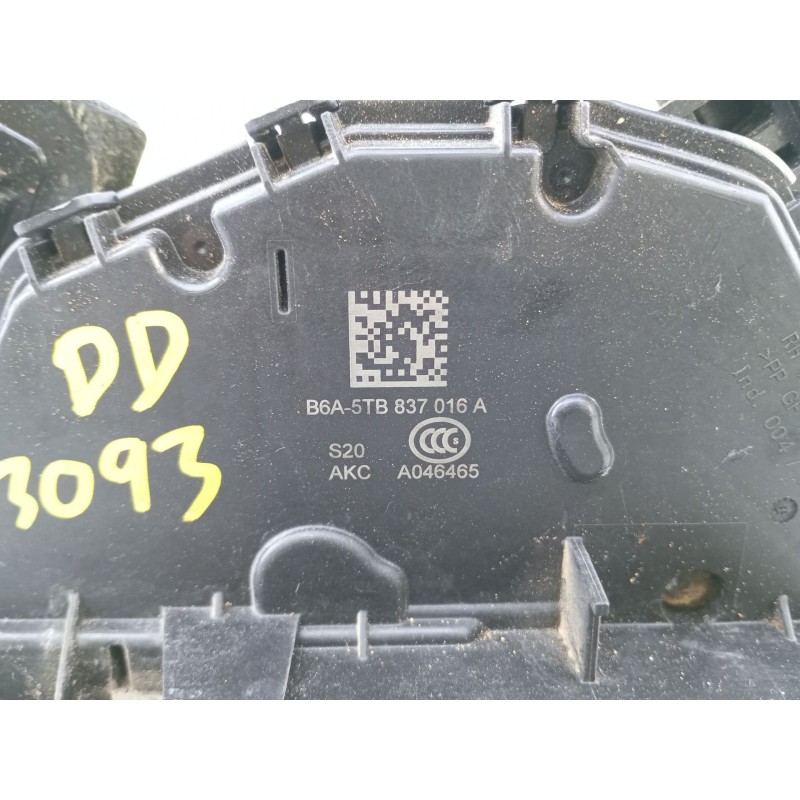 Recambio de cerradura puerta delantera derecha para seat ibiza (kj1) style referencia OEM IAM 5TB837016A  