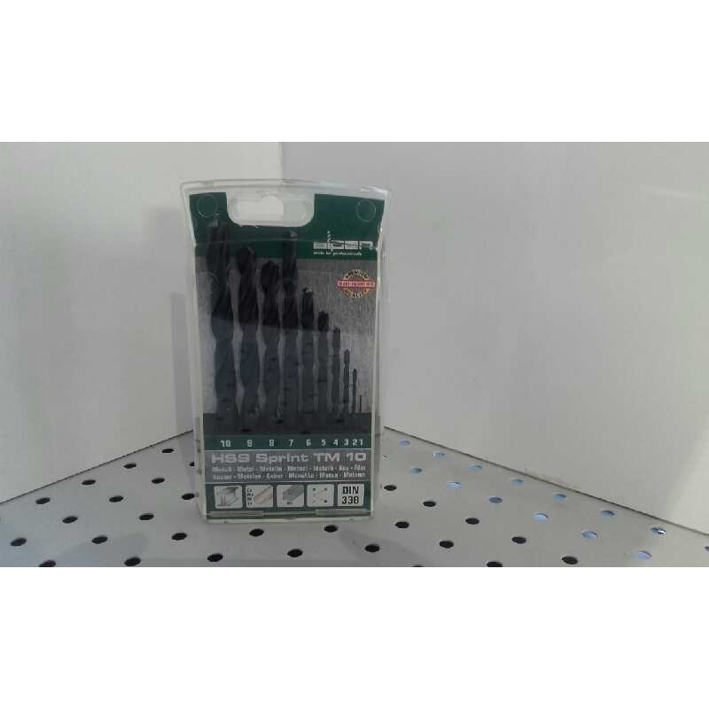 Recambio de ferreteria para universal juego brocas alpen metal 10pz. referencia OEM IAM 09084005 NUEVO T1-5-1