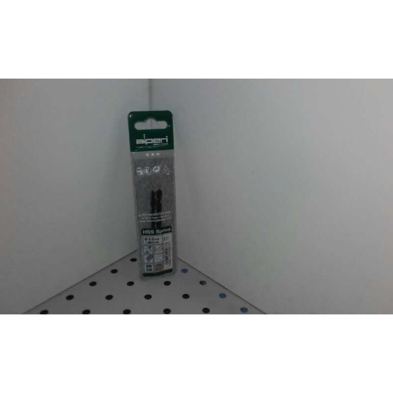 Recambio de ferreteria para universal juego brocas alpen metal 7mm.2pz. referencia OEM IAM 09080120 NUEVO T1-2-FRENTE