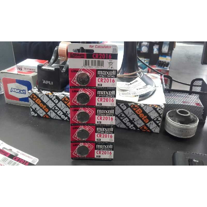 Recambio de ferreteria para universal pilas boton litio maxel cr2016 referencia OEM IAM 19040810 NUEVO TIENDA