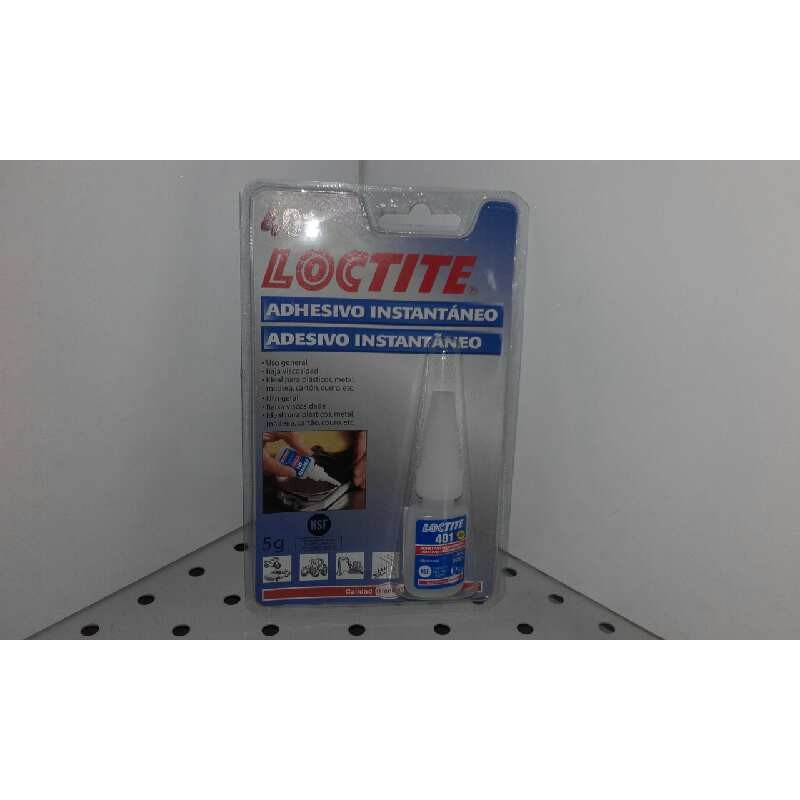 Recambio de ferreteria para universal pegamento loctite 401 adhesivo inst.5gr. referencia OEM IAM 220404910 NUEVO TIENDA