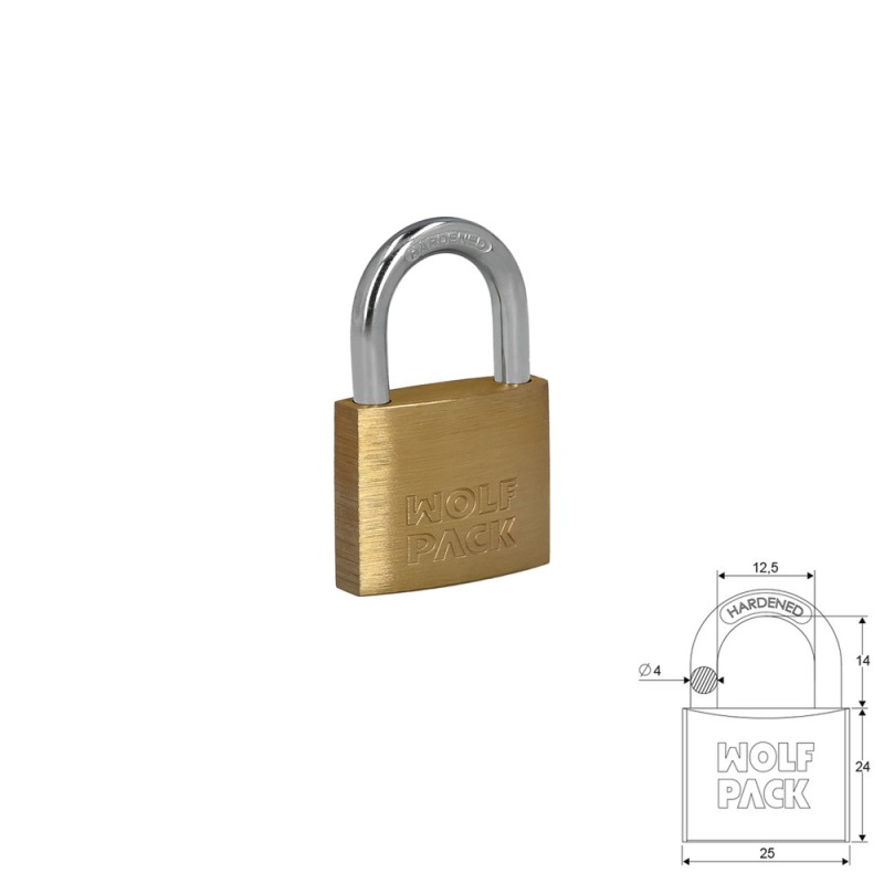 Recambio de ferreteria para universal ferreteria candado laton arco normal 50 mm. referencia OEM IAM 03100950 NUEVO ESTANTERIA1