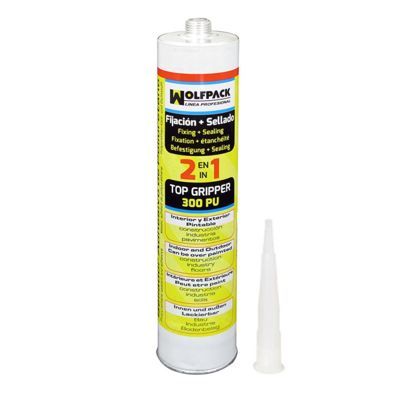 Recambio de ferreteria para universal ferreteria masilla poliuretano gris cartucho 300 cm³. referencia OEM IAM 14040210 NUEVO TI