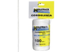 Recambio de ferreteria para universal accesorios cuerda trencilla polipropileno blanco (bobina 100 metros) referencia OEM IAM 16