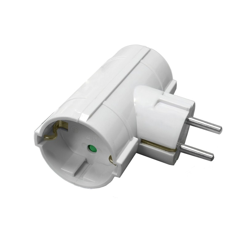 Recambio de ferreteria para universal acc.electricos adaptador / ladron doble schuko 16 a. 250 v. referencia OEM IAM 19110040 NU