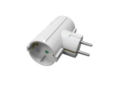 Recambio de ferreteria para universal acc.electricos adaptador / ladron doble schuko 16 a. 250 v. referencia OEM IAM 19110040 NU