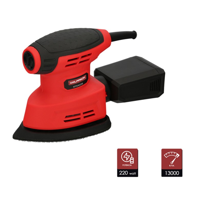 Recambio de ferreteria para universal acc. tienda lijadora wolfpack delta 220 watt referencia OEM IAM 07020240 NUEVO TIENDA