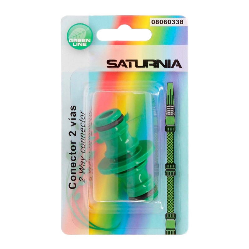 Recambio de ferreteria para universal acce. riego manguito union manguera plastico (blister) referencia OEM IAM 08060338 NUEVO T