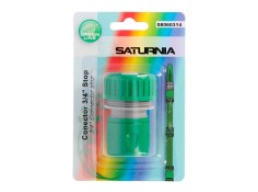Recambio de ferreteria para universal acce. riego conector manguera plastico 3/4 con stop blister referencia OEM IAM 08060314 NU
