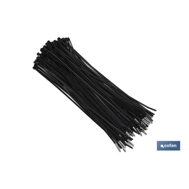 Recambio de ferreteria para universal ferreteria bridas nylon 100% negra 4,5x200 mm. (bolsa 100 unidades) referencia OEM IAM 130