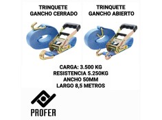 Recambio de ferreteria para universal acc. tienda trinquete 50mm 8.5 profer top 5250kg referencia OEM IAM 10958753 NUEVO T3TIEND