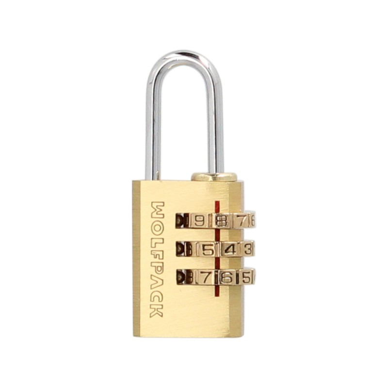 Recambio de ferreteria para universal acc. tienda candado combinación laton 22 mm. 3 dígitos referencia OEM IAM 03101325 NUEVO T