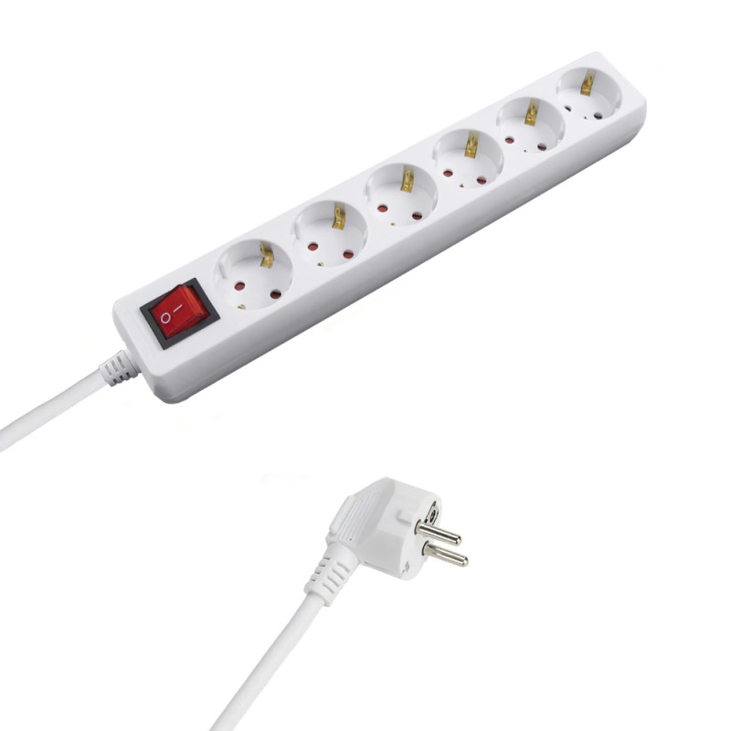 Recambio de ferreteria para universal acc. tienda base multiple con toma de tierra con interruptor referencia OEM IAM 19010495 N