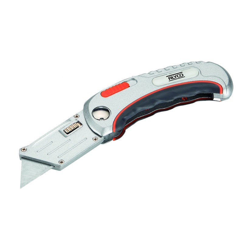 Recambio de ferreteria para universal acc. tienda cutter abatible cuchilla trapezoidal con mango metálico alyco or referencia OE