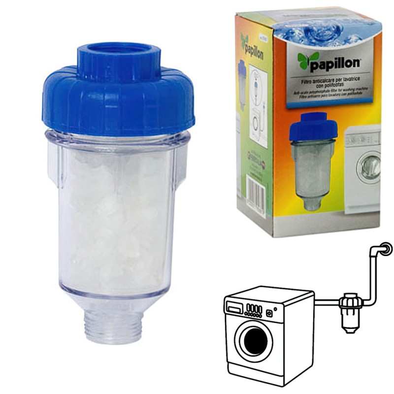 Recambio de ferreteria para universal tienda filtro agua para lavadora directo de polifosfato referencia OEM IAM 04012050 NUEVO 
