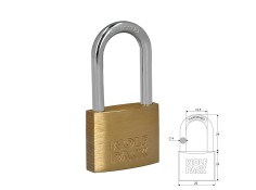 Recambio de ferreteria para universal tienda candado laton referencia OEM IAM 03100965 NUEVO TIENDA