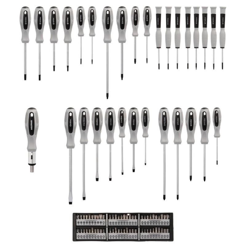 Recambio de ferreteria para universal tienda juego de destornilladores / destorpuntas 100 piezas con soporte referencia OEM IAM 