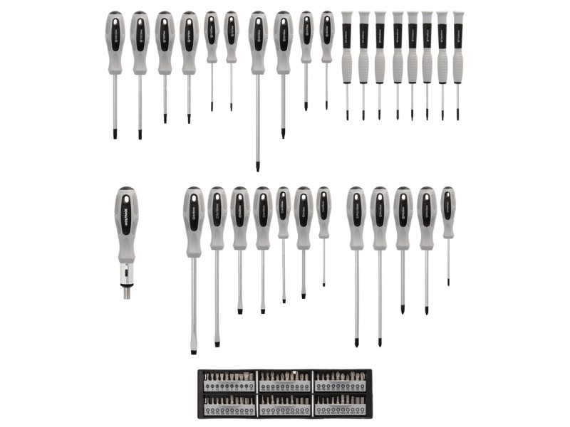 Recambio de ferreteria para universal tienda juego de destornilladores / destorpuntas 100 piezas con soporte referencia OEM IAM 