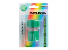 Recambio de ferreteria para universal acce. riego conector manguera plastico 3/4 blister referencia OEM IAM 08060316 NUEVO TIEND