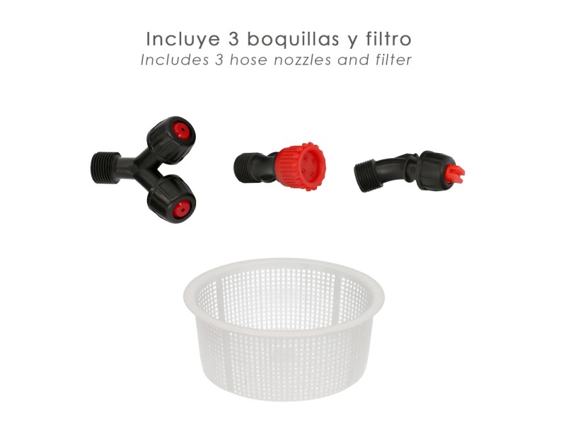 Recambio de ferreteria para universal ferreteria sulfatadora manual 16 litros referencia OEM IAM 08052115 NUEVO TIENDA