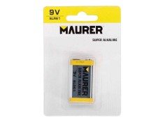 Recambio de ferreteria para universal tienda / herramientas pila maurer alcalina 6lr61 (blister 1 pieza) referencia OEM IAM 1904