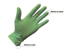 Recambio de ferreteria para universal acc. tienda guantes diamantados naranja / verde / negro referencia OEM IAM GRA8980L NUEVO 