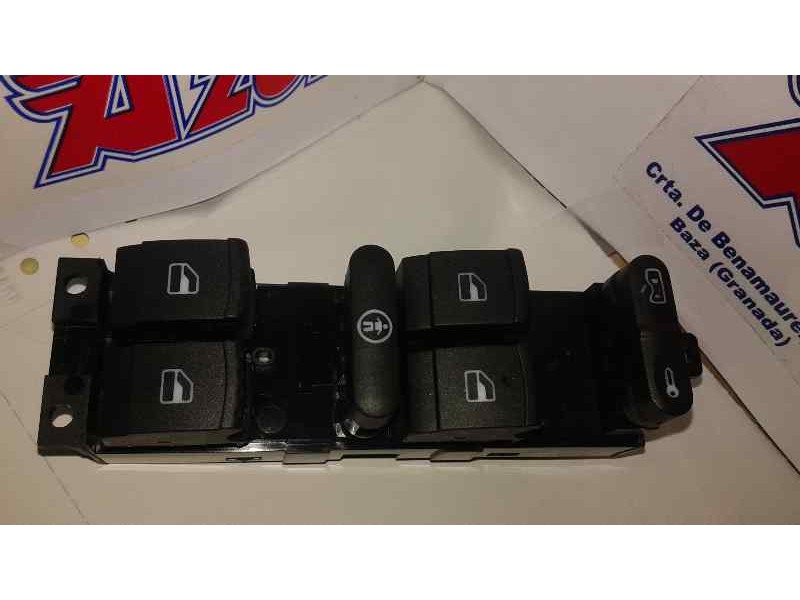 Recambio de botonera de elevalunas para seat leon (1m1) referencia OEM IAM 1J4959857B BOTONERA ELEVALUNAS SEAT LEON 99-04 