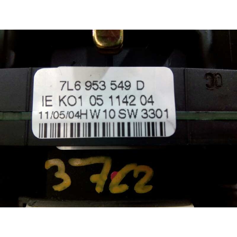 Recambio de mando intermitentes para volkswagen touareg (7la) tdi r5 referencia OEM IAM 7L6953549D  E1-B6-51-3