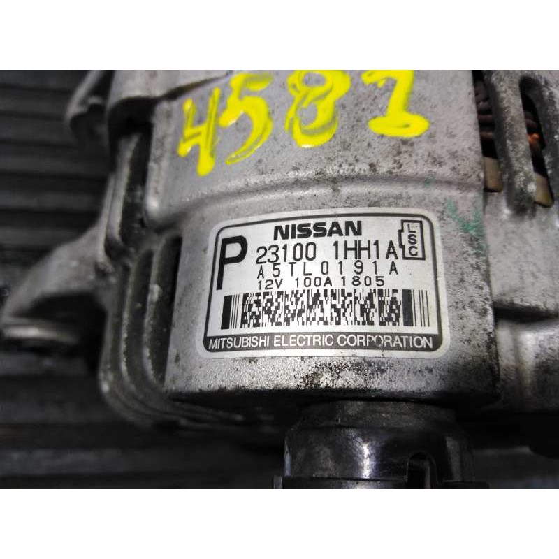 Recambio de alternador para nissan micra (k13) acenta referencia OEM IAM 231001HH1A A5TL0191A P3-A5-4-1