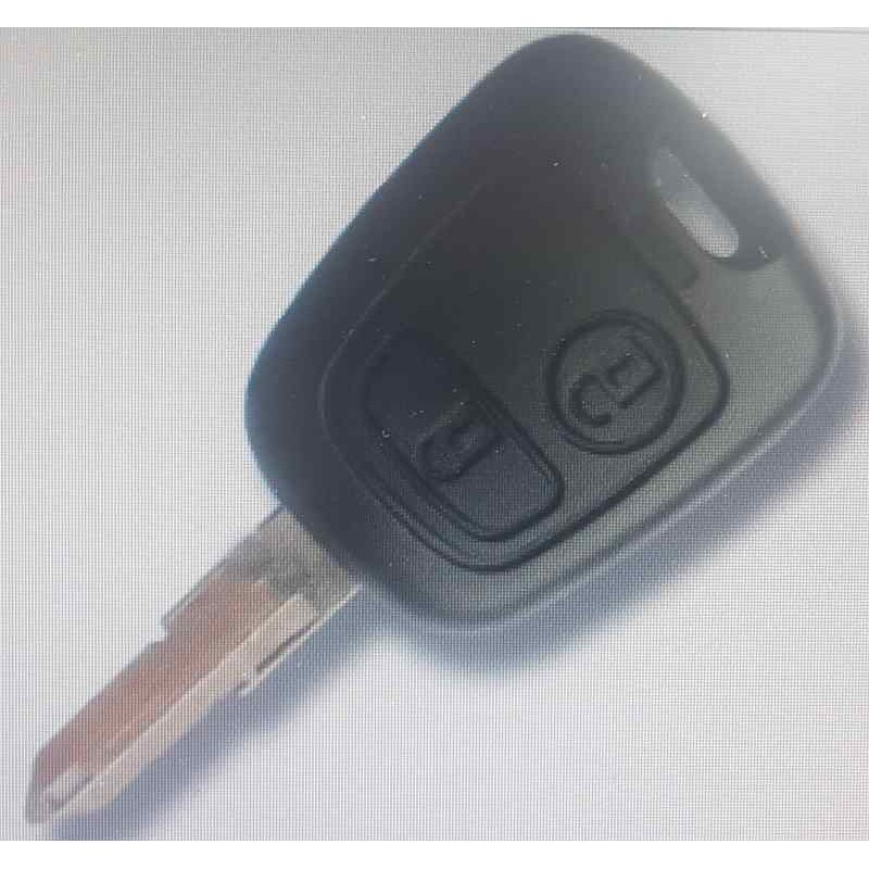 Recambio de carcasa llave contacto para universal carcasa llave contacto 206 fijo 2 botones referencia OEM IAM CCPSA29 NUEVO T1-