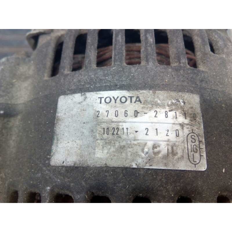 Recambio de alternador para toyota rav 4 (a2) referencia OEM IAM 2706028110 1022112120 P3-A4-27-3