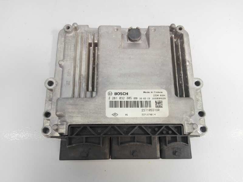Recambio de centralita motor uce para renault kangoo expression referencia OEM IAM 237106319R 0281032885 