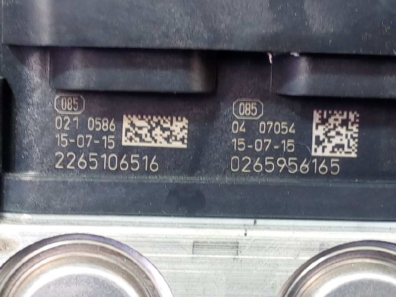 Recambio de abs para nissan pulsar (c13) acenta referencia OEM IAM 2265106516 0265956165 P3-A8-13-5