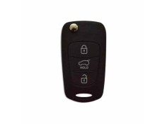 Recambio de carcasa llave contacto para universal carcasa llave contacto kia / hyundai 3 botones plegable referencia OEM IAM CCH