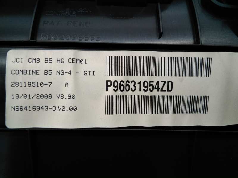 Recambio de cuadro instrumentos para citroën c4 sedan exclusive referencia OEM IAM 96631954ZD 281143604 E3-B2-45-3