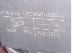 Recambio de caja reles / fusibles para nissan qashqai (j10) tekna premium referencia OEM IAM 284B7JD00B   2